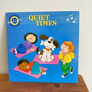Vintage 1987 Quiet Times Sing & Learn Vinyl Record